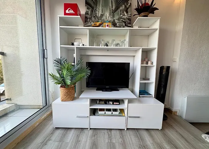 Apartament Sable - T2 Avec 1 1 Salle De Bain 1 Canape-lit Et Balcon Lacanau